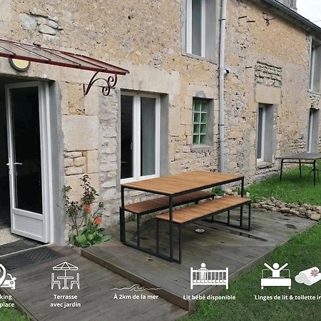 Maison Renovee En Pierres Sejour Spacieux Avec Jardin Et Terrasse Amenagee Pres Omaha Beach & Bayeux A 5Mn De La Mer Tous Commerces Commes Luaran gambar